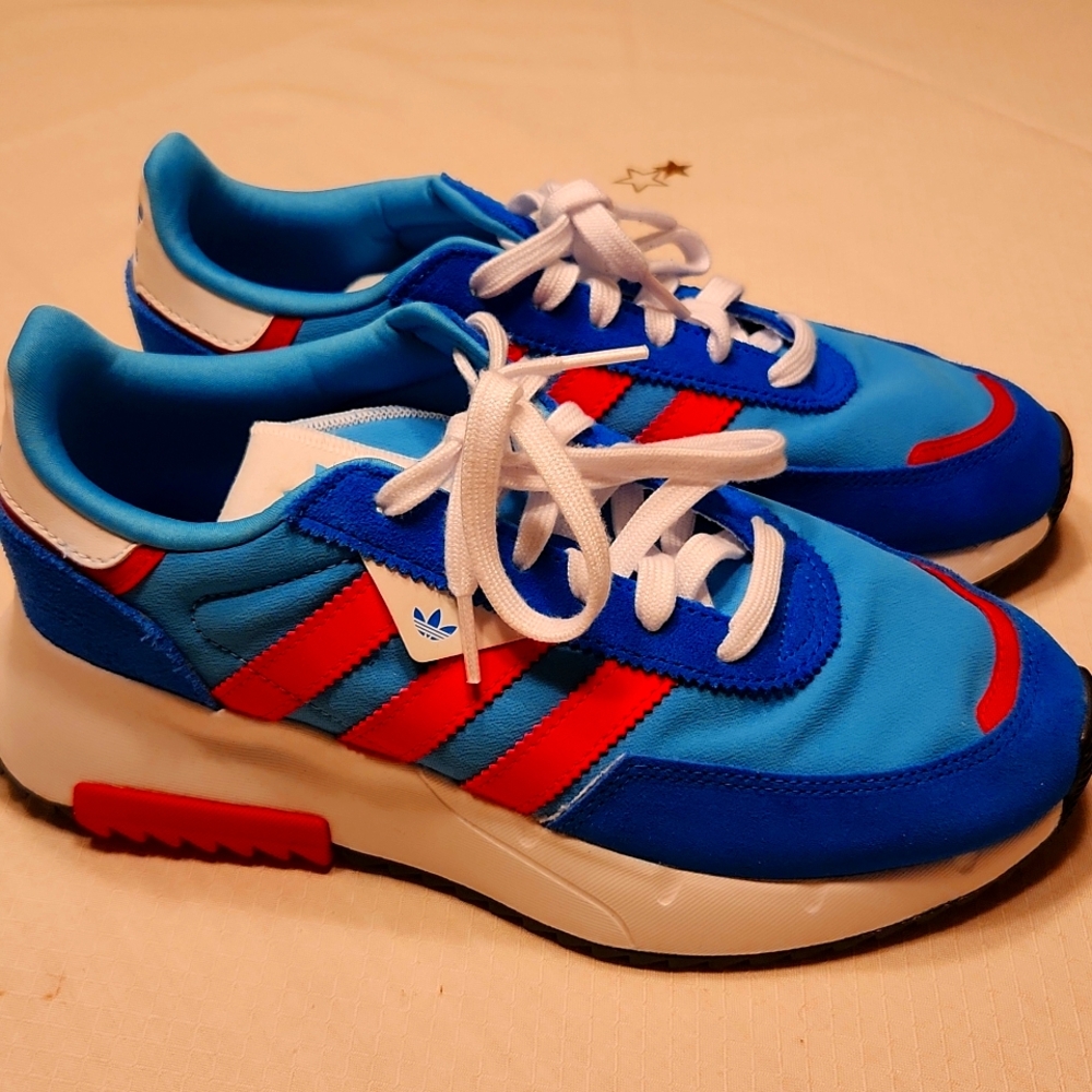adidas Blue and Red Men's Sneakers